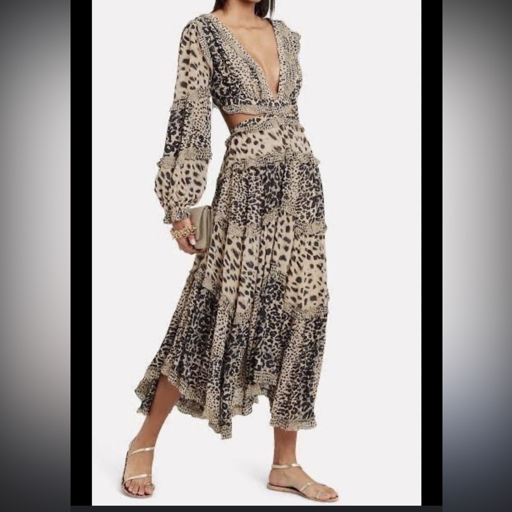 Zimmermann Allia long cutout dress 0